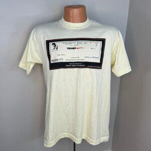 Vintage 1980s Elvis Presley Music Check T-Shirt, Screen Stars Best Size M/L